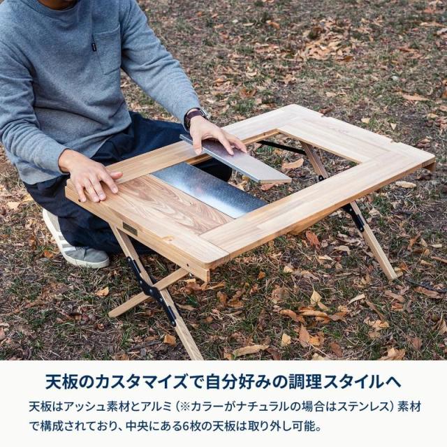 即納在庫品 ハイランダー シェフテーブル ライト 90 BLACK HCJ-016_5
