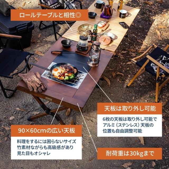 新品　hilander ハイランダー ウッドキッチンテーブル　ダークブラウン Amazon | Hilander(ハイランダー) ウッドキッチンテーブル