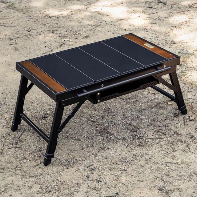 即納在庫品 ハイランダー LIT TABLE MINI リットテーブルミニ ブラック HCD-005