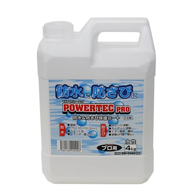 防水防錆 プロ4KG 乾燥後透明 4kg 丸長商事