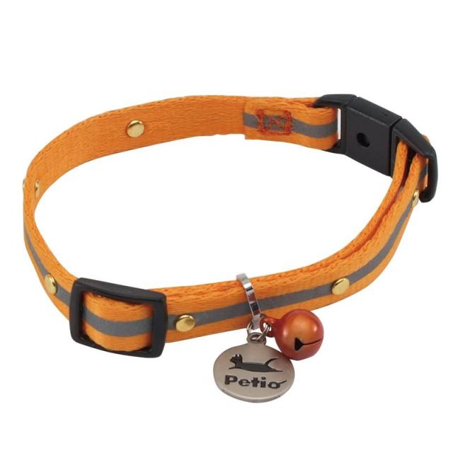 ペティオ(Petio) CAT COLLAR ラインカラー オレンジ ペティオ