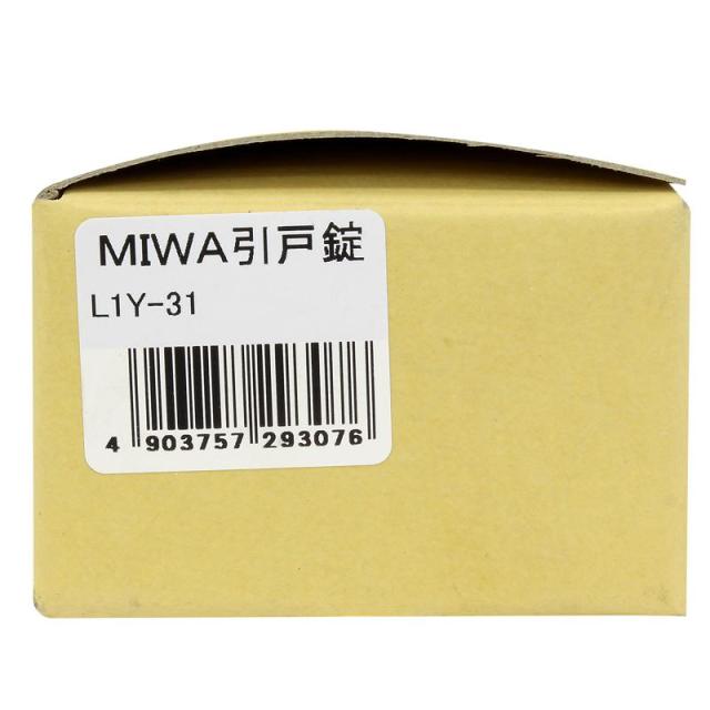 MIWA引戸錠 ブロンズ WAKI(和気産業) (L1Y-31)