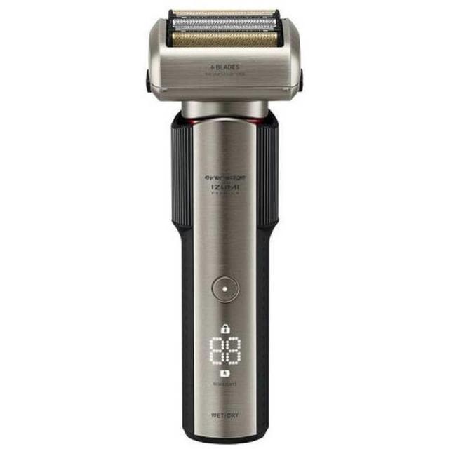 即納在庫品 イズミ シェーバー メンズ 6枚刃 往復式 充電式 マクセルイズミ IZF-E863R-S