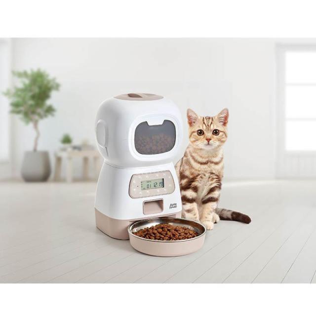 マルカン ペット用オートフィーダーキュート 猫 食器_3