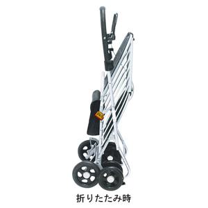 ハーモニーAL(アルミカー) 保冷バッグ無し 島製作所 歩行関連/ショッピングカート/アルミカート (W0220)_1