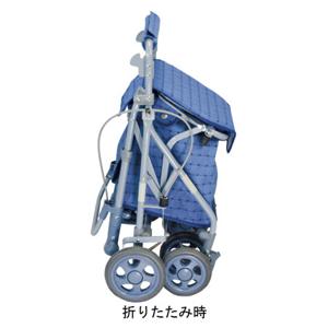 リズムRWC / ブルー 島製作所 歩行関連/シルバーカー/ミドルタイプ (W1001)_1