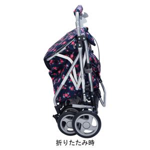 リズムRWC / フローラルNB 島製作所 歩行関連/シルバーカー/ミドルタイプ (W1001)_1