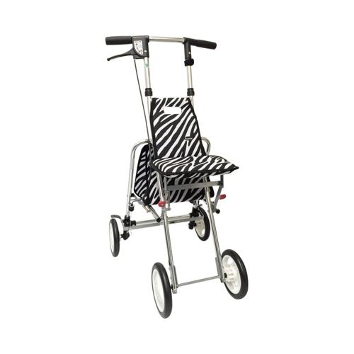 スワレル / AS-0275 花柄レッド ユーバ産業 歩行関連/シルバーカー