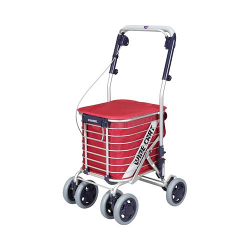 スワレル / AS-0275 無地ワイン ユーバ産業 歩行関連/シルバーカー/ボックスタイプ (W2152) 17,894円