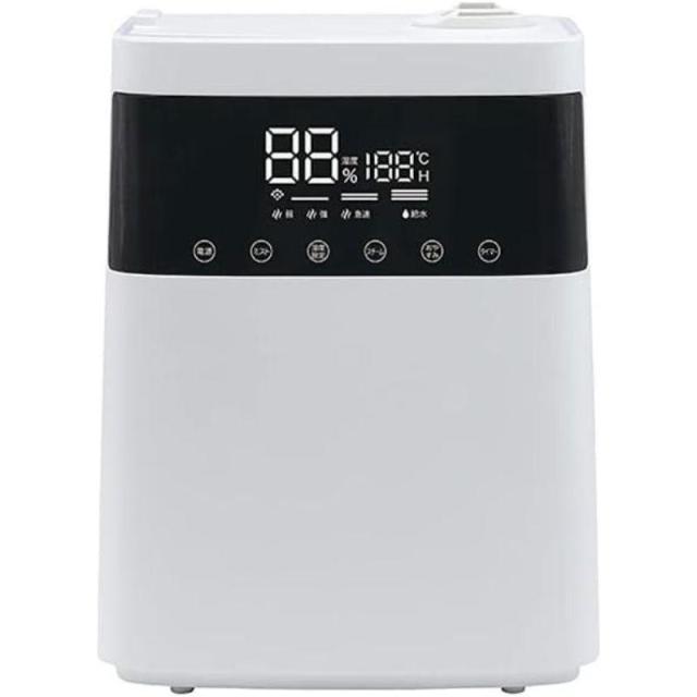 即納在庫品 アピックス 加湿器 上部給水 ハイブリッド式 アロマ加湿器 AHD-340 ホワイト AHD-340の通販は