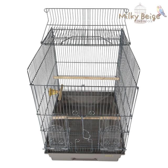 即納在庫品 ＼限定カラー ミルキーベージュ／ HOEI 35手のりG 鳥かご