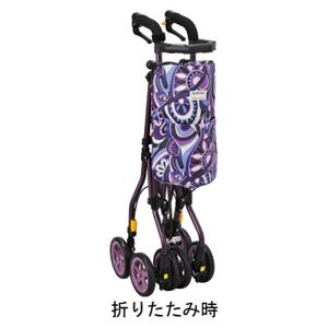 ヘルシーワンW / H1W-PV Pヴァイオレット ウィズワン 歩行関連/歩行車・歩行器/歩行器(キャスター付き) (W2240)_1
