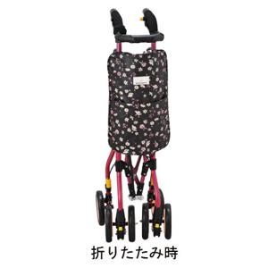 ヘルシーワンW / H1W-SF スモールフラワー ウィズワン 歩行関連/歩行車・歩行器/歩行器(キャスター付き) (W2240)_1