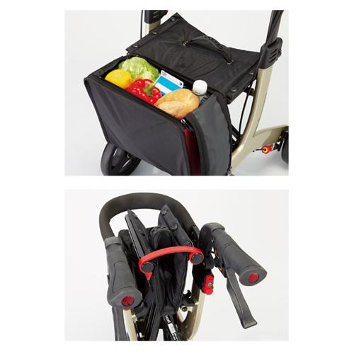 歩行車 リトルターン ハイタイプ / 532-315 ワインレッド アロン化成 歩行関連/歩行車・歩行器/歩行車 (W1648)_2