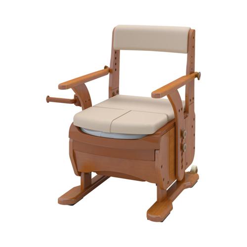 安寿 家具調トイレセレクトR ノーマル / 533-854 ソフト・快適脱臭 アロン化成 (T0930)