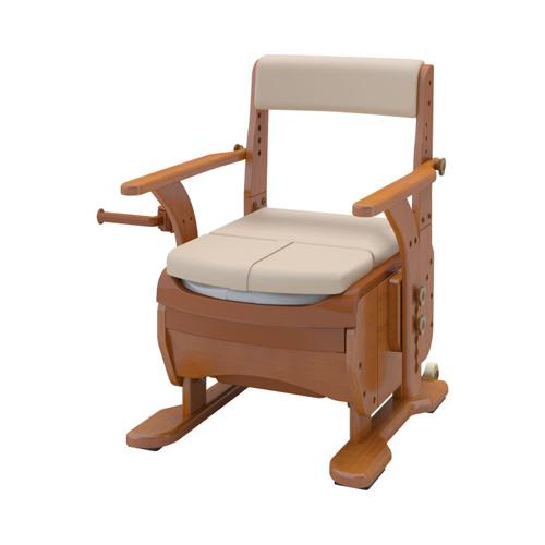 安寿 家具調トイレセレクトR ノーマルワイド / 533-859 標準・快適脱臭 アロン化成 (T0930)