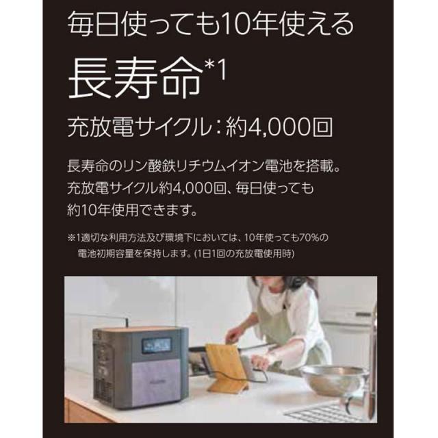 工進 ポータブル電源 BPS-12L 1200W 長寿命 安心 防災 停電時 給電 スマートデザイン 日本製 KOSHIN ＢＰＳ−１２Ｌ_1