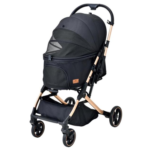 即納在庫品 GEX (ジェックス) OSOTO GRACE QCII ノワール ペットカート 折りたたみ リバーシブルハンドル 22kg以下 犬 猫 14,835円