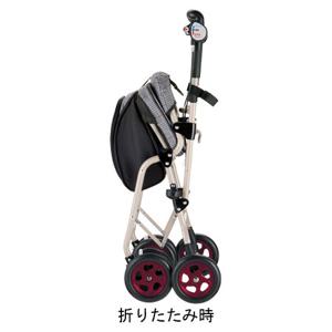 アルキュート CP-G / 44195 グレンチェック リッチェル 歩行関連/シルバーカー/ミドルタイプ (W2247)_1
