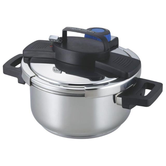 パール金属 3層底ワンタッチレバー圧力鍋 4.0L H-5388