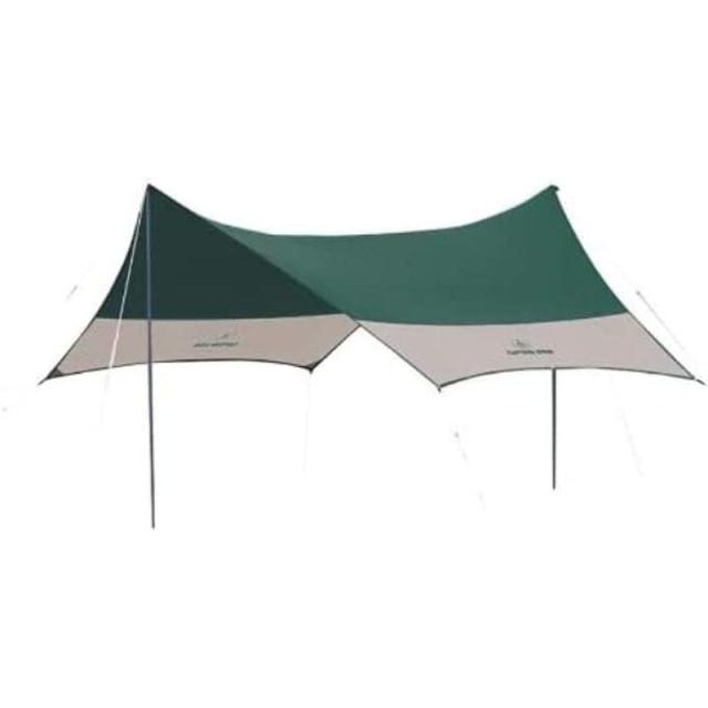 キャプテンスタッグ CS ヘキサタープＵＶ サイドポール2本付 M-3151