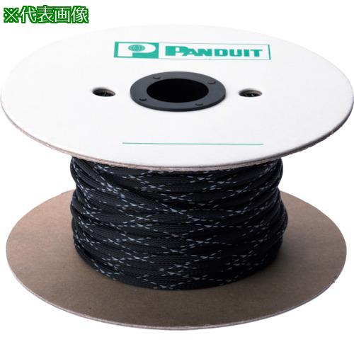 ■PANDUIT ネットチュ-ブ 難燃性タイプ 黒 最大束線外径φ31.8×長さ152.4m〔品番:SE75PFRDR0〕【1007379:0】[店頭受取不可]