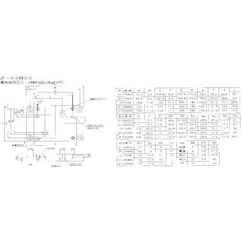 ■ダイキン サブプレート 接続口径Rc1/2〔品番:JF02M04〕【1015702:0】[店頭受取不可]