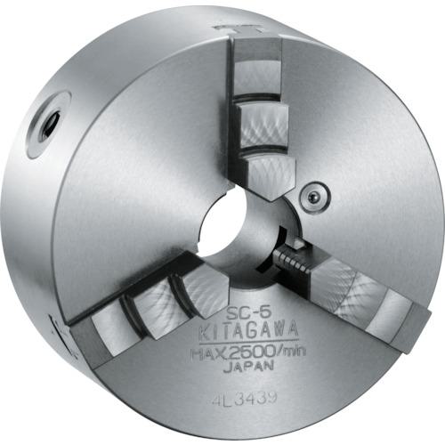 ■北川 スクロールチャック チャック外径85mm〔品番:SC3〕【1019881:0】[店頭受取不可]