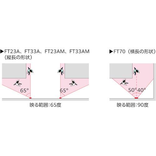 ■Komy FFミラー通路＜片側用＞ 325×485〔品番:FT33A〕【1027101:0】[店頭受取不可]_2