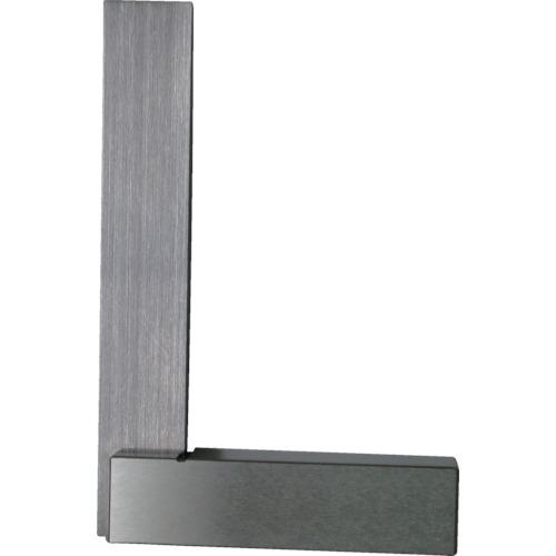 ■ユニ 焼入台付スコヤー(JIS1級) 125mm〔品番:ULAY125〕【1027671:0】[店頭受取不可]