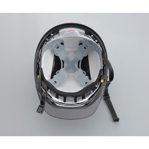 トーヨーセフティ ヘルメット ヴェンティープラス シールド面付 白 NO.391F-S-G-WH □トーヨーセーフティ ヘルメット ヴェンティープラス シールド面付 白