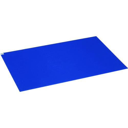 ■ミドリ安全 ミドリ粘着マットR ブルー 600×1200mm (30シート×8セット)〔品番:4096070116〕【1059244:0】[店頭受取不可]