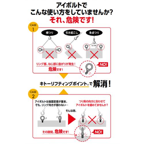 キトー キトーリフティングポイント LPA00812 キトー キトーリフティングポイント LPA00812