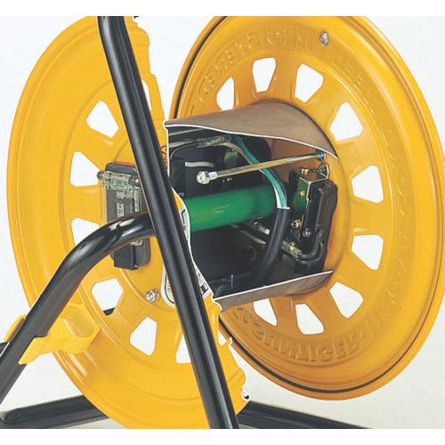 ■ハタヤ サンタイガーリール 単相100V型50m アース付過負荷ブレーカー付〔品番:BG501KX〕【1063197:0】[店頭受取不可]