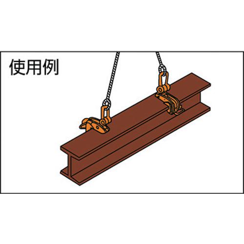 ■日本クランプ 横つり専用クランプ 0.5t〔品番:ABA0.5〕【1065882:0】[店頭受取不可]_2