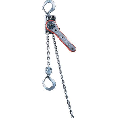 ■象印 Y2チェーンレバーホイスト150KG(Y2-15)〔品番:Y2K1510〕【1065335:0】[店頭受取不可]