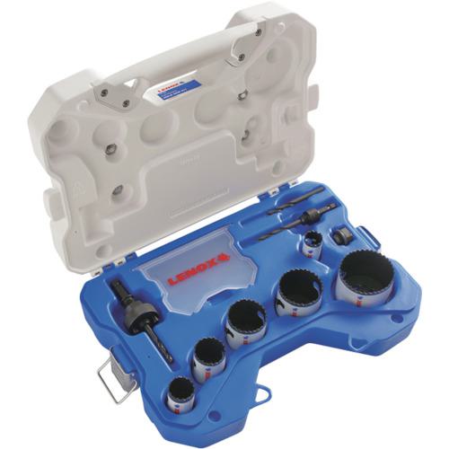 ■LENOX バイメタルホールソーセット 電気工事用 600L〔品番:30800600L〕【1077642:0】[店頭受取不可]