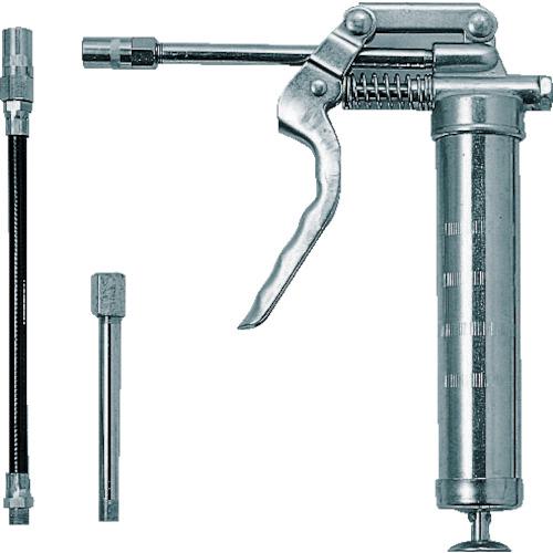 ■TRUSCO ピストルタイプレバーガンセット〔品番:PG120S〕【1125184:0】[店頭受取不可]