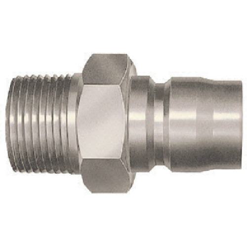 ■日東 TSPカプラ 鋼鉄製(めねじ取付用プラグ) 相手側Rc2(00826)〔品番:16TPMSTEEL〕【1133179:0】[店頭受取不可]
