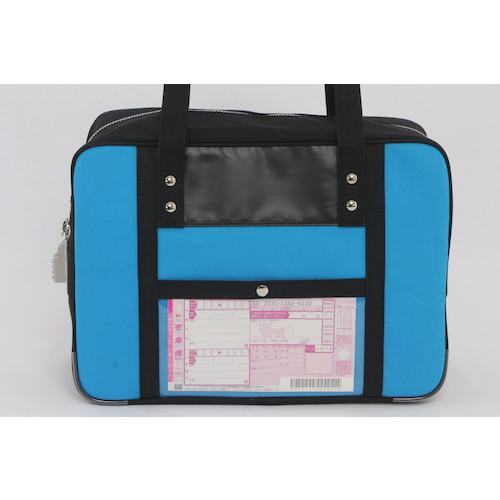 ■SANEI 帆布メール用ボストン(M)SED-1錠付 ブルー〔品番:BTMSED09〕【1141884:0】[店頭受取不可]_4