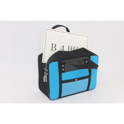 ■SANEI 帆布メール用ボストン(M)SED-1錠付 ブルー〔品番:BTMSED09〕【1141884:0】[店頭受取不可]_5