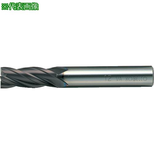 ■三菱K 4枚刃バイオレット ハイススクエアエンドミルミディアム刃長(M)22mm〔品番:VA4MCD2200〕【1142593:0】[店頭受取不可]