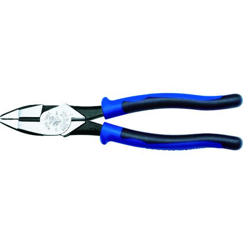 ■KLEIN 強力型ペンチ 偏芯タイプ コンフォートハンドル 220mm〔品番:J20008〕【1142868:0】[店頭受取不可]