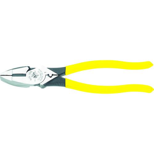 ■KLEIN 圧着ペンチ 偏芯タイプ 250mm〔品番:D2139NECR〕【1142879:0】[店頭受取不可] 8,481円