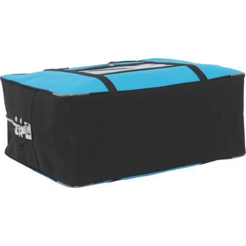 □SANEI 帆布メール用ボストン(LL)馬蹄錠金具付 ブルー〔品番:BTLLU09〕【