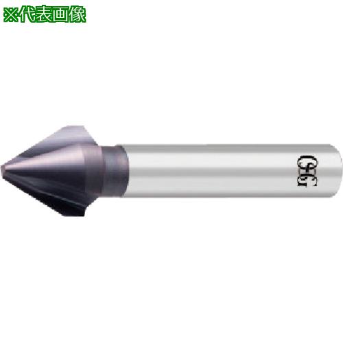■OSG FXコート3刃カウンターシンク 先端角60° 有効刃径20.5mm 先端径3.5×全長80mm 9139205〔品番:FXMGCSX6020.5X12X5.0X80〕【1144136:0】[店頭受取不可]