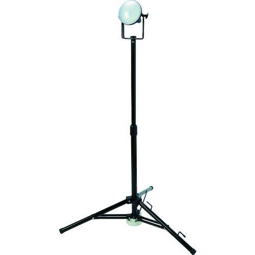 ■TRUSCO LED投光器 DELKURO 三脚タイプ 1灯 20W 10m アース付 2芯3芯両用タイプ〔品番:RTLE210EPSK〕【1145840:0】[直送DS][店頭受取不可]