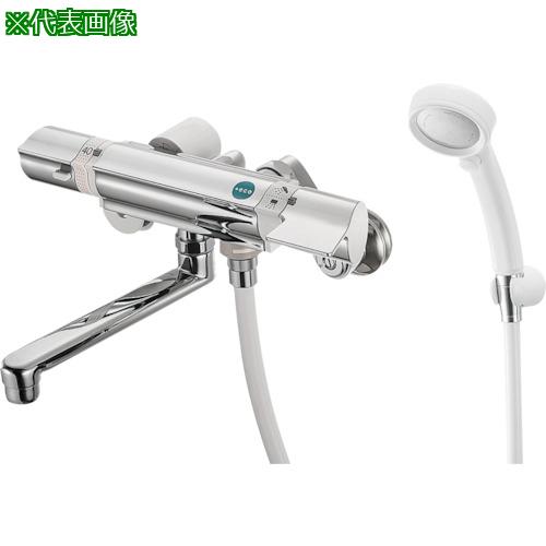 ■SANEI サーモシャワー混合栓 寒冷地用 手元ストップ パイプの長さ170mm〔品番:SK18121CTK13〕【1147113:0】[店頭受取不可]