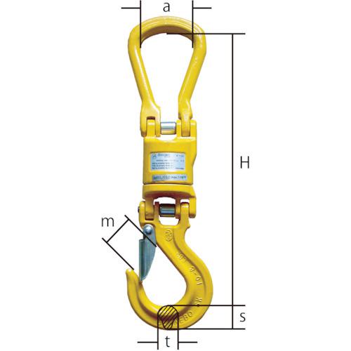 ■MARTEC 絶縁スイベルセット O-LI-N-16〔品番:OLIN16〕【1148073:0】[店頭受取不可]_1