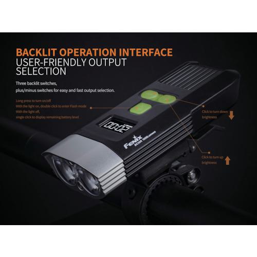 新品自転車ライトFENIX LEDバイクライト BC30R 2017